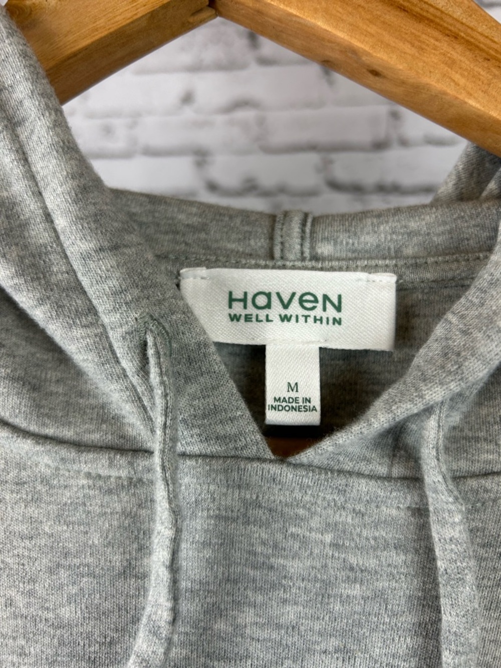Haven Well Within | Gray Long Sleeve Hoodie Dress size M - Picture 3 of 3
